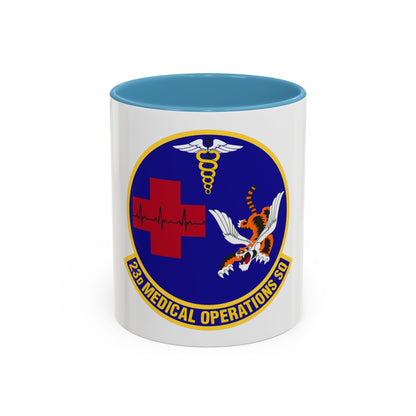 23d Medical Operations Squadron (U.S. Air Force) Accent Coffee Mug