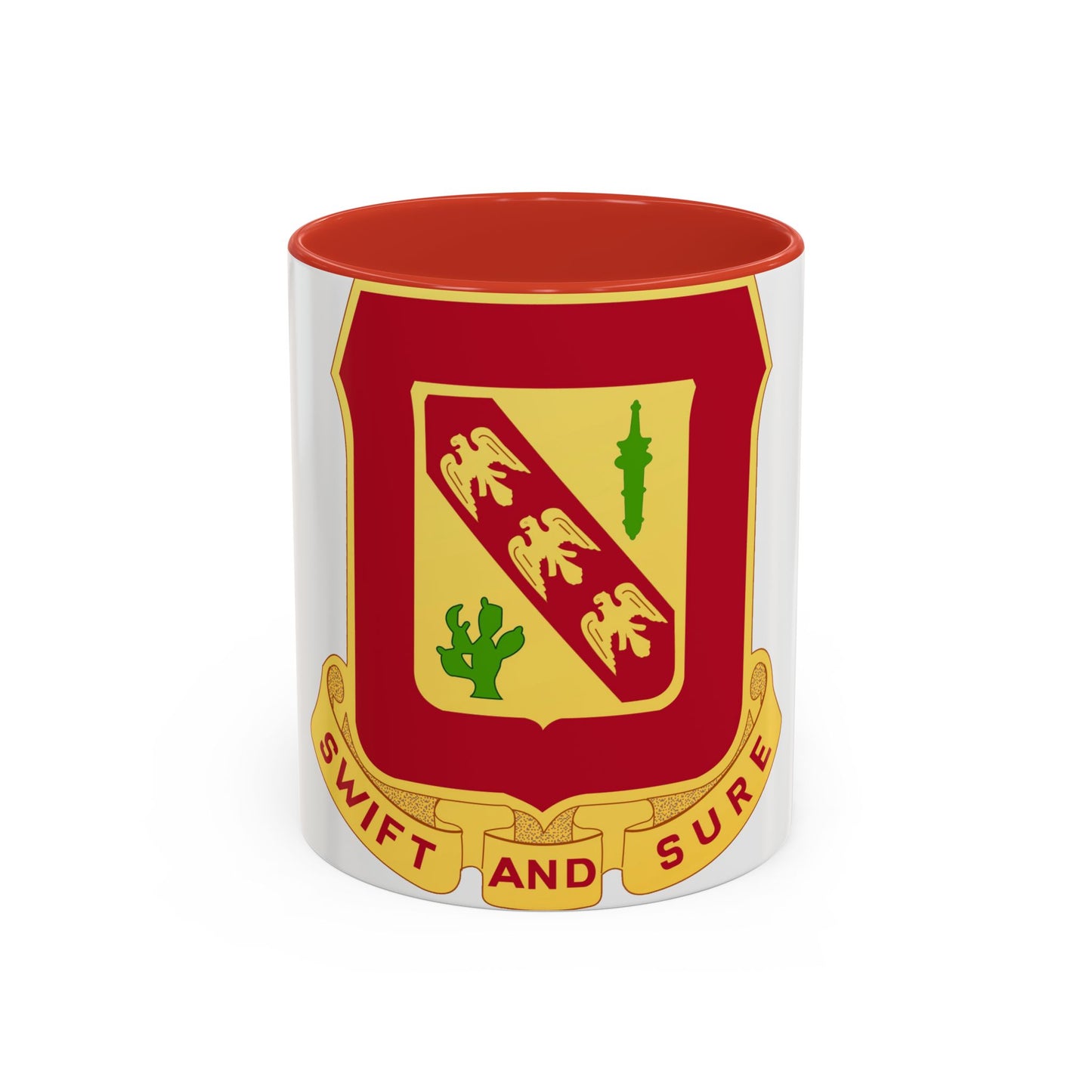 134th Field Artillery Battalion (U.S. Army) Accent Coffee Mug