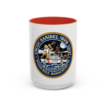 USCGC Sanibel WPB   1312 (U.S. Coast Guard) Accent Coffee Mug