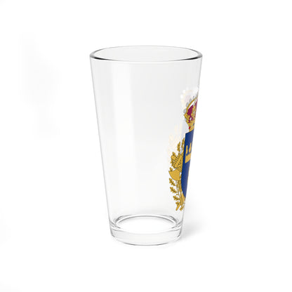 Polisen vapen (Sweden) (Coat of Arms) Pint Glass 16oz