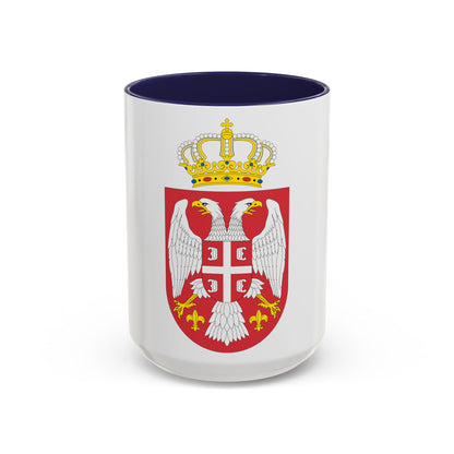Coat of arms of Serbia small (2004 - 2010) - Accent Coffee Mug
