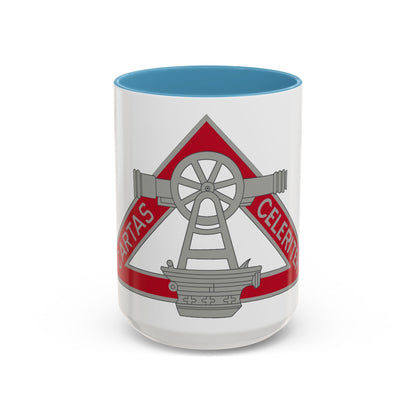 69 Engineer Company (U.S. Army) Accent Coffee Mug