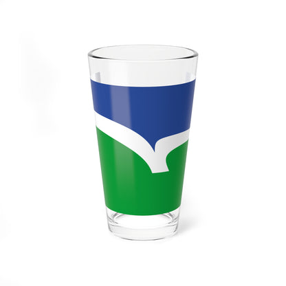 Flag of the Department of Cotes-dArmor (France) Pint Glass 16oz