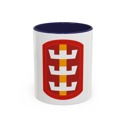 130th Engineer Brigade (U.S. Army) Accent Coffee Mug