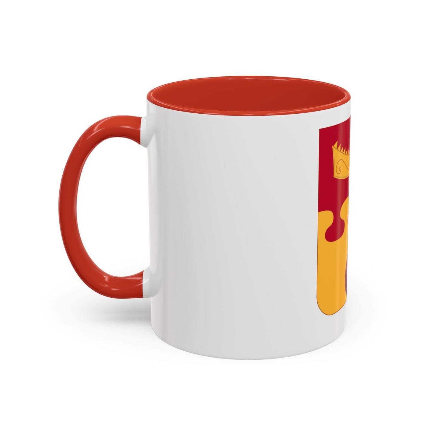 675th Airborne Field Artillery Battalion v2 (U.S. Army) Accent Coffee Mug