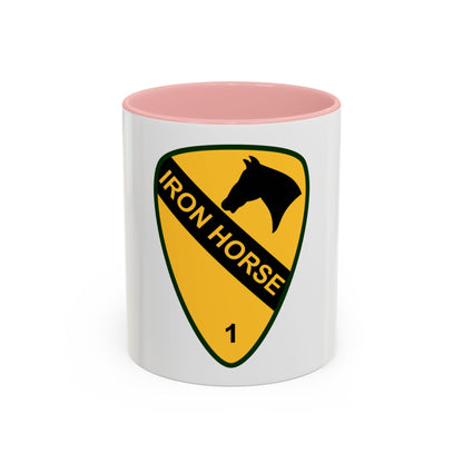 1st Brigade Combat Team 1st Cavalry Division (U.S. Army) Accent Coffee Mug