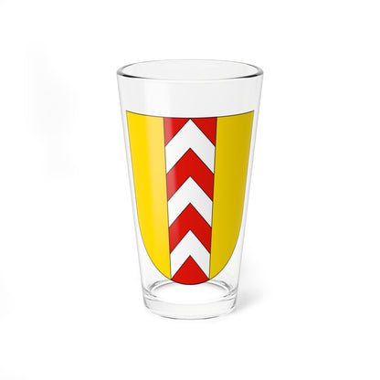 Wappen Neuenburg (Switzerland) (Coat of Arms) Pint Glass 16oz