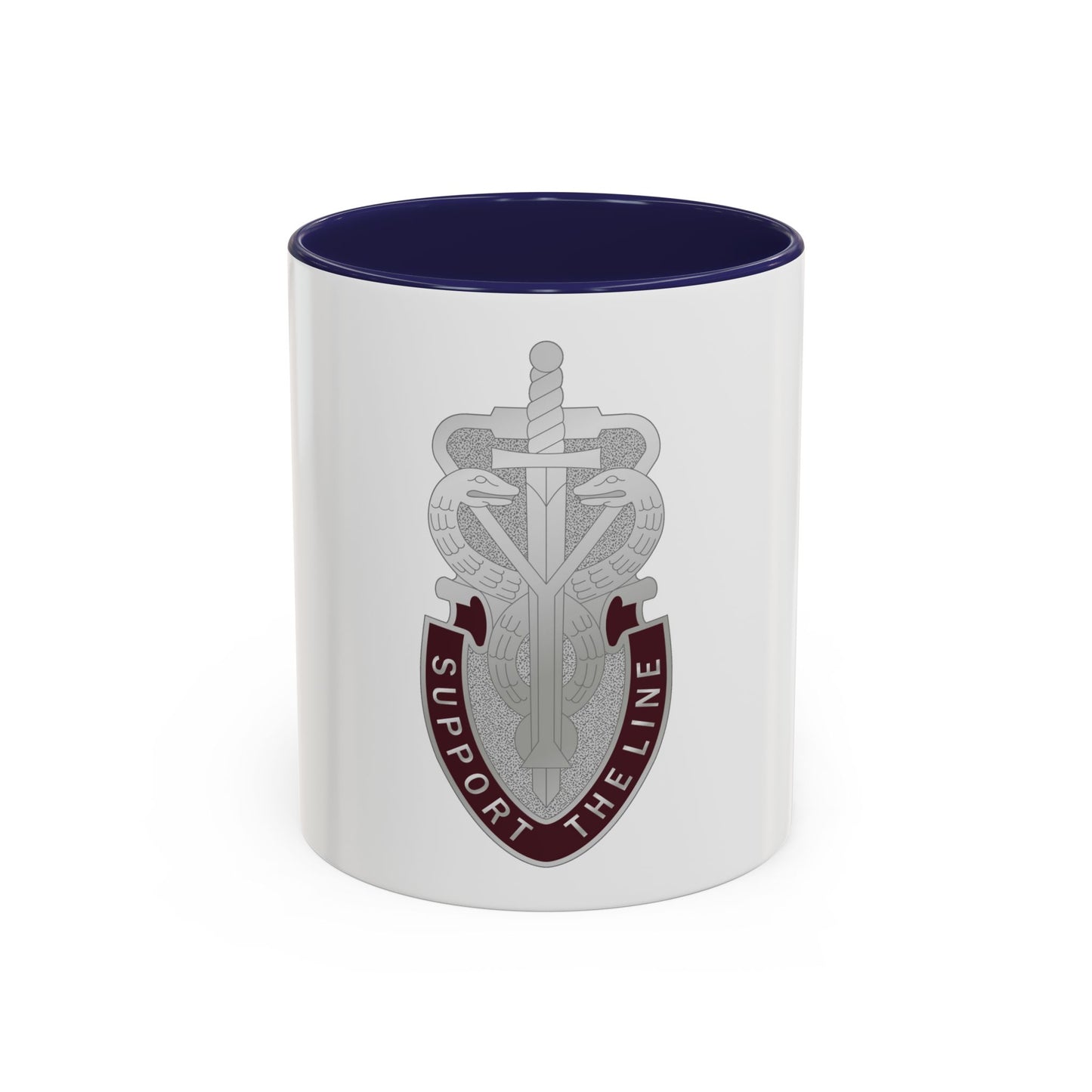 74 Medical Battalion (U.S. Army) Accent Coffee Mug