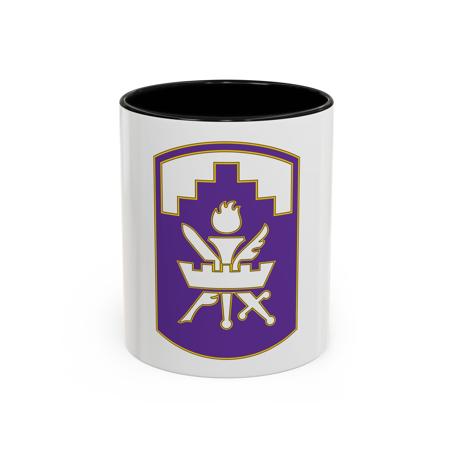 353 Civil Affairs Command 3 (U.S. Army) Accent Coffee Mug