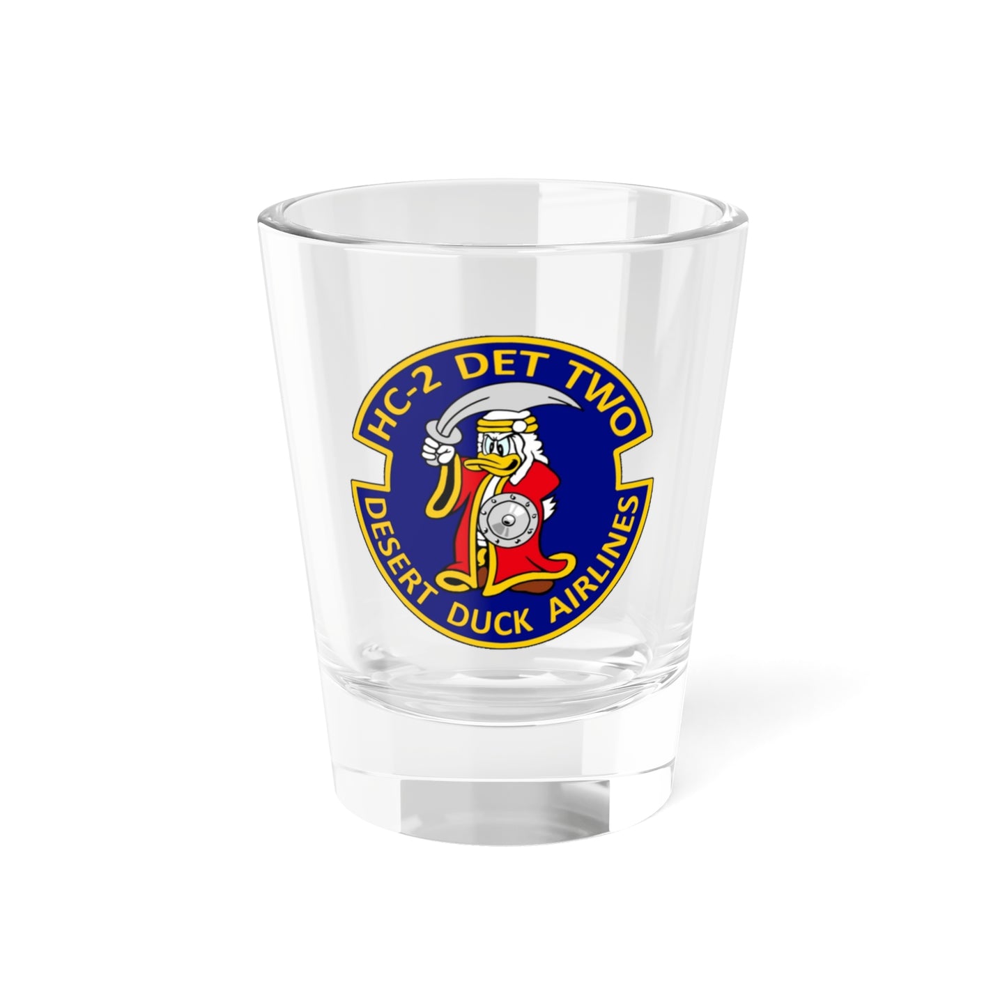 HC 2 (U.S. Navy) Shot Glass 1.5oz