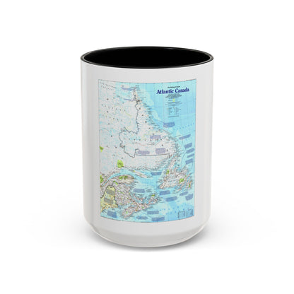 Canada - Atlantic 1 (1992) (Map) Accent Coffee Mug