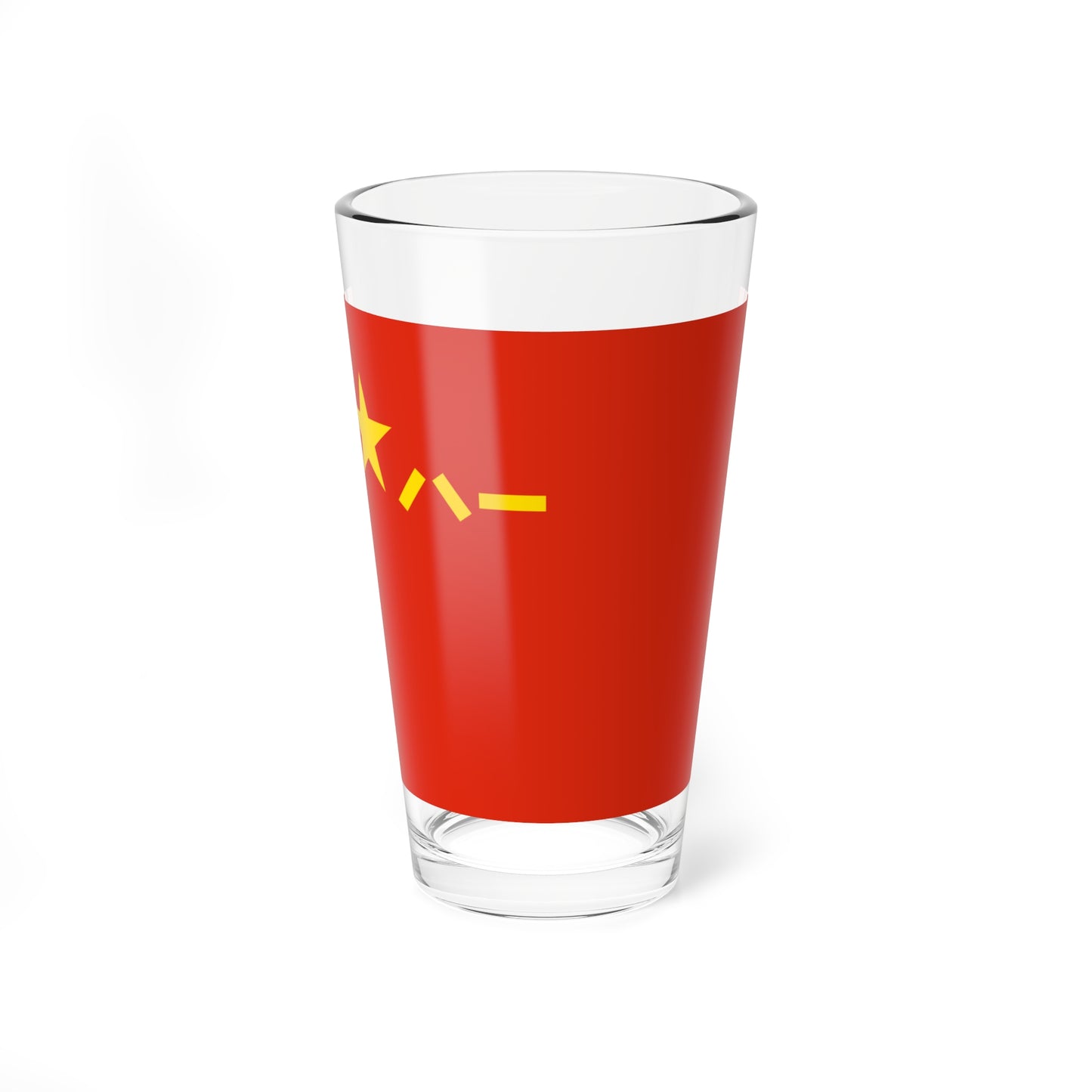 Flag of the Peoples Liberation Army II (China) Pint Glass 16oz