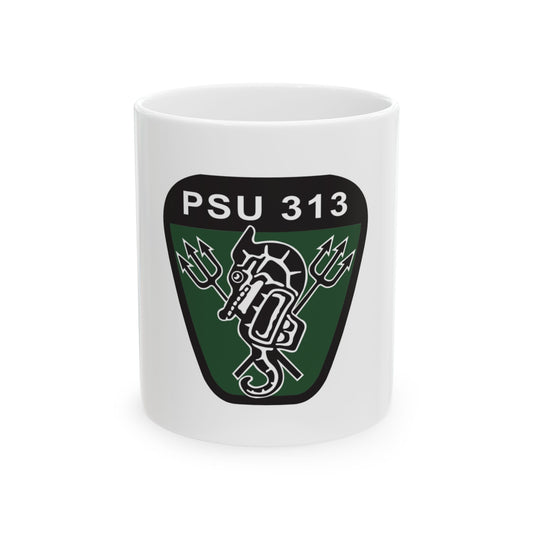 PSU 313 (U.S. Coast Guard) White Coffee Mug