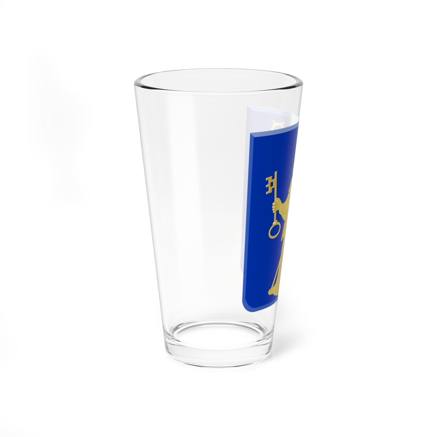 Ukkel wapen (Belgium) (Coat of Arms) Pint Glass 16oz