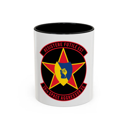 26TH Space Aggressor Sq. v2 (U.S. Air Force) Accent Coffee Mug