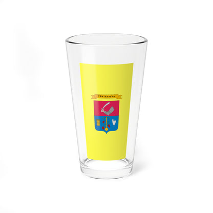 Flag of Vertesacsa (Hungary) Pint Glass 16oz