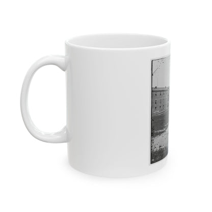 Charleston, S.C. The Citadel Seen Across Marion Square (U.S. Civil War) White Coffee Mug