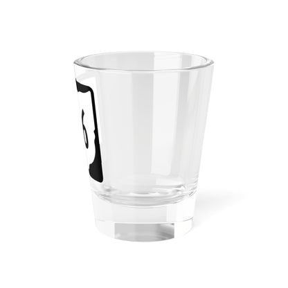 OH-166 1967 (Ohio) (Road Sign) Shot Glass 1.5oz