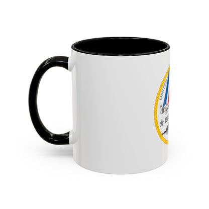 USCG ESD San Diego (U.S. Coast Guard) Accent Coffee Mug