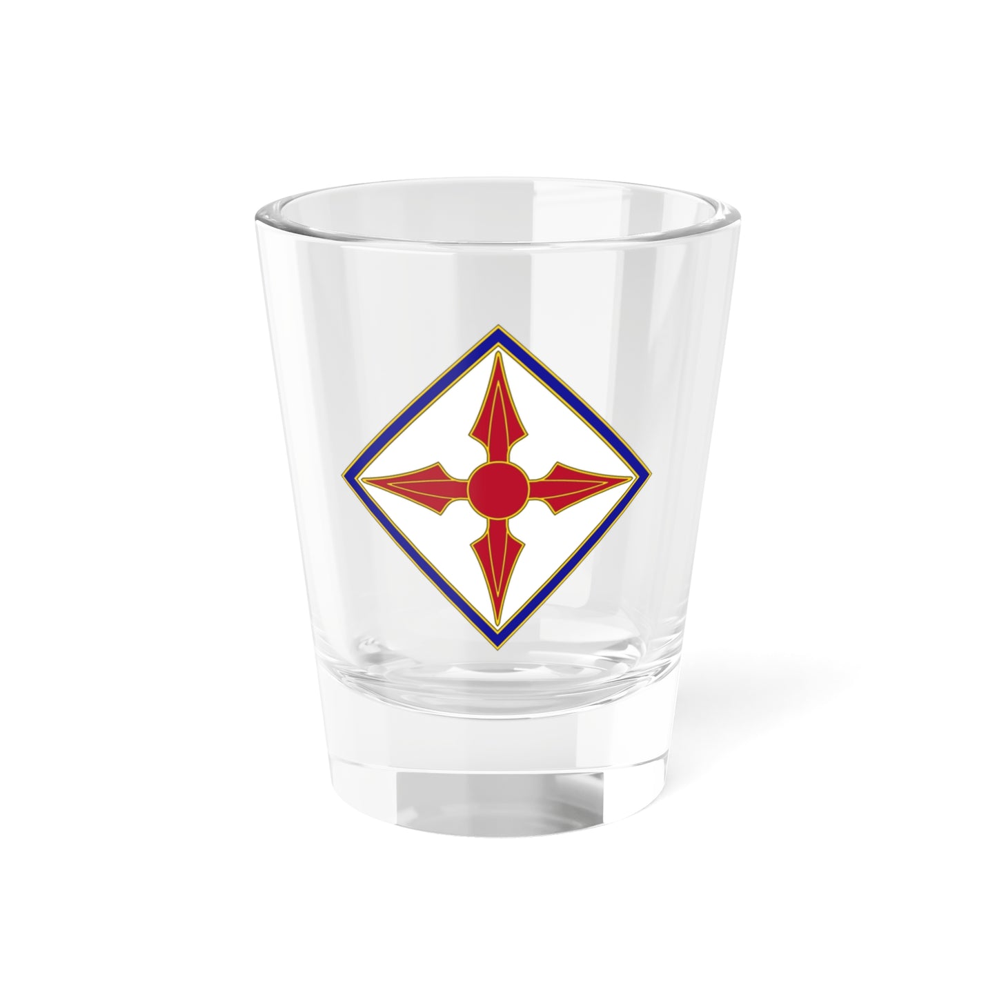 Verre à liqueur de la 77e brigade d'aviation (armée américaine) 1,5 oz