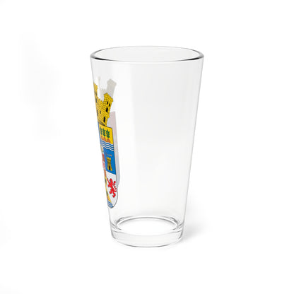 Escudo de la provincia de Almería (Spain) (Coat of Arms) Pint Glass 16oz