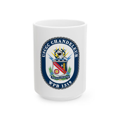 USCGC Chandeleur WPB 1319 (U.S. Coast Guard) White Coffee Mug