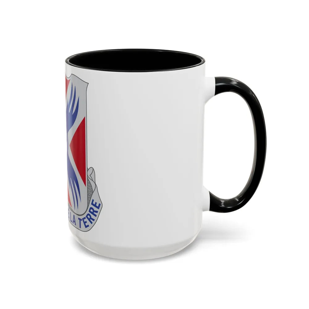 877 Engineer Battalion (U.S. Army) Accent Coffee Mug-Go Mug Yourself