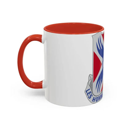 877 Engineer Battalion (U.S. Army) Accent Coffee Mug - Go Mug Yourself