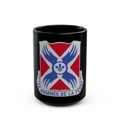 877 Engineer Battalion (U.S. Army) Black Coffee Mug 15oz - Go Mug Yourself