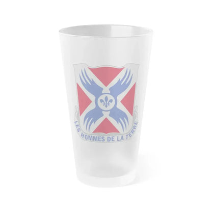 877 Engineer Battalion (U.S. Army) Frosted Pint Glass 16oz Default Title - Go Mug Yourself