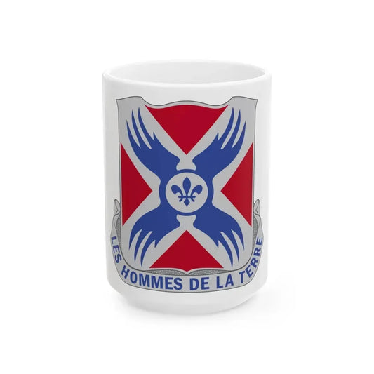 877 Engineer Battalion (U.S. Army) White Coffee Mug 15oz - Go Mug Yourself