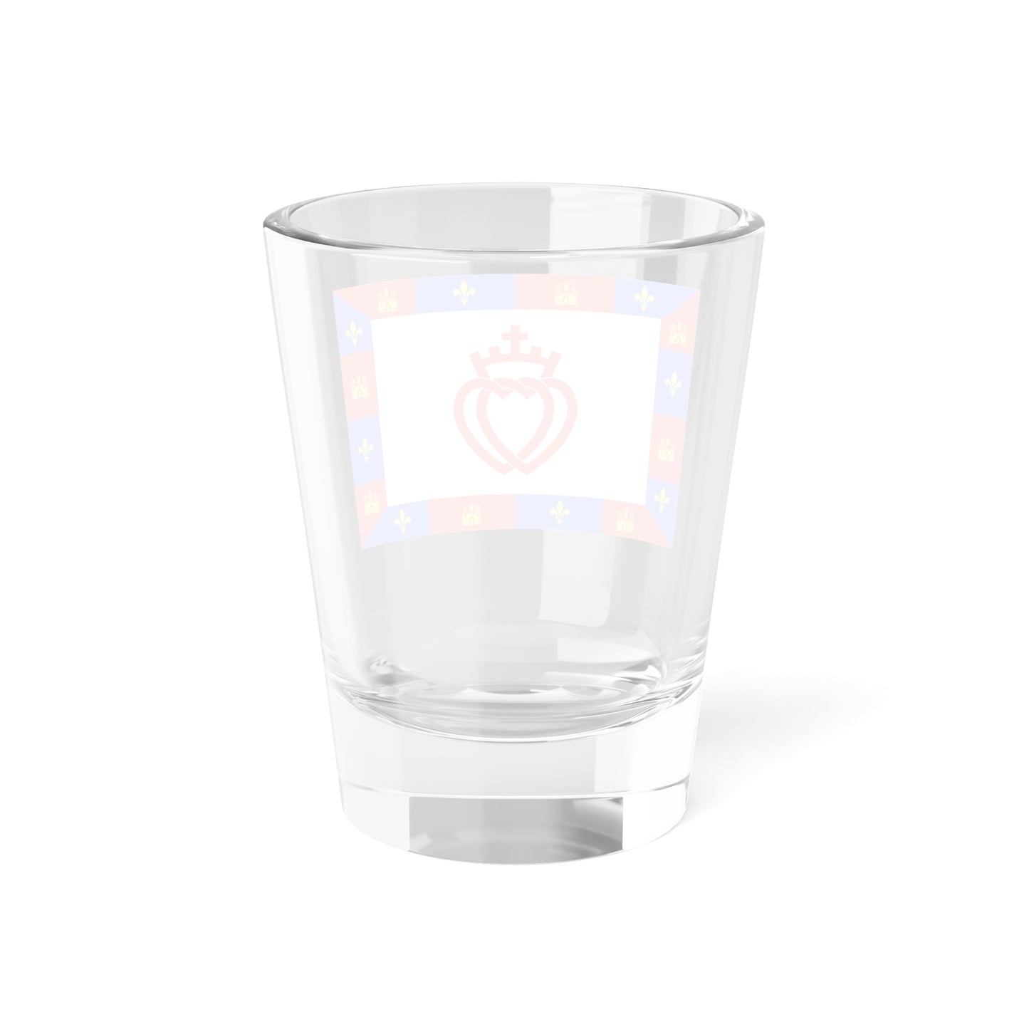 Traditional flag of Vendee (France) Shot Glass 1.5oz