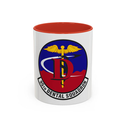95th Dental Squadron (U.S. Air Force) Accent Coffee Mug