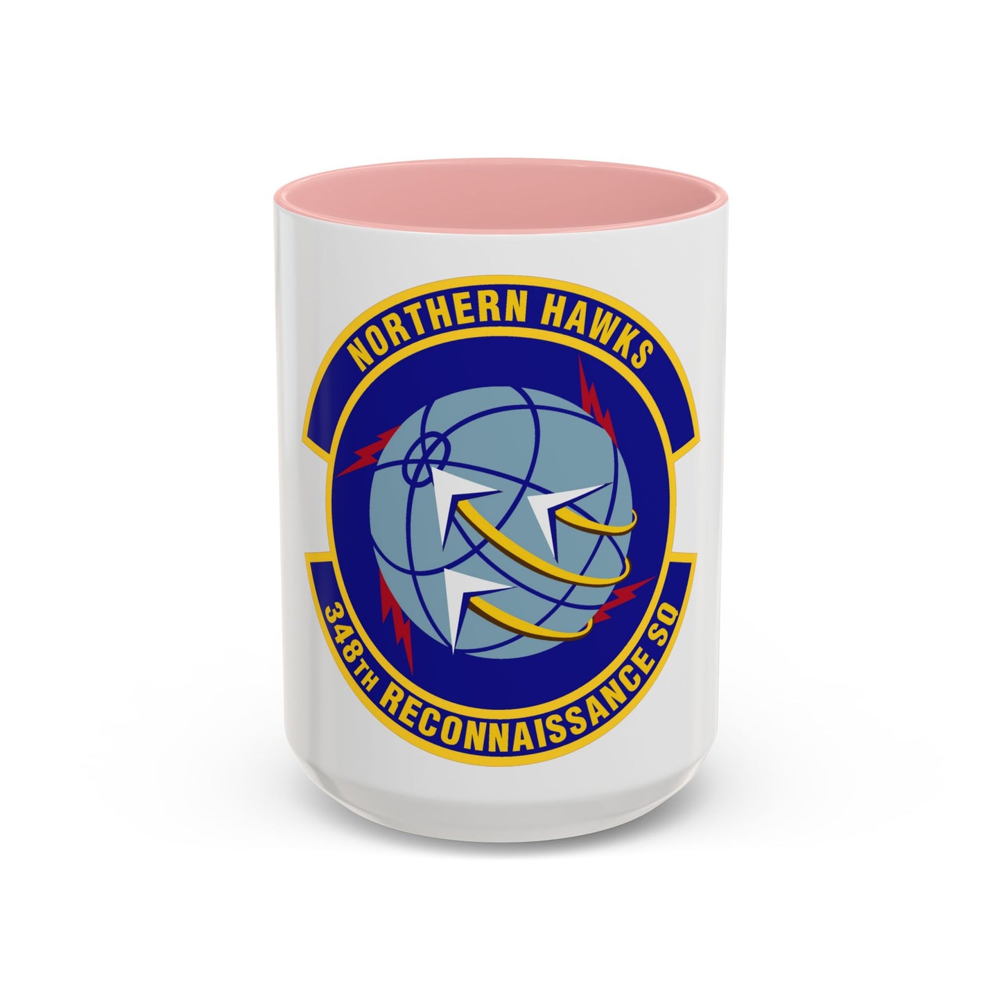 348th Reconnaissance Squadron (U.S. Air Force) Accent Coffee Mug