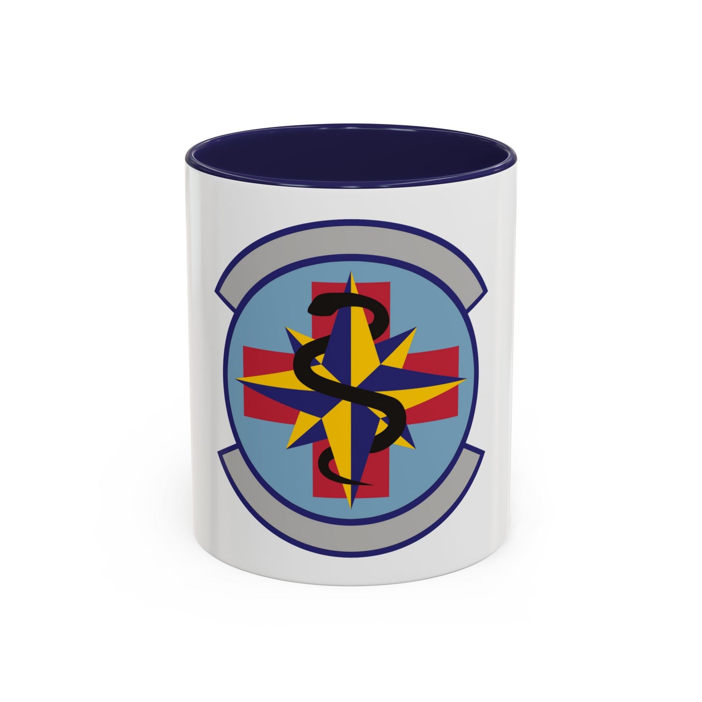 6 Healthcare Operations Squadron AMC (U.S. Air Force) Accent Coffee Mug