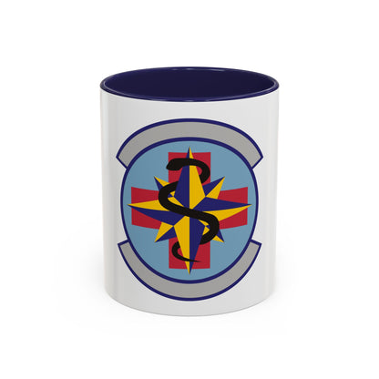 6 Healthcare Operations Squadron AMC (U.S. Air Force) Accent Coffee Mug