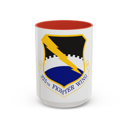 325 Fighter Wing ACC (U.S. Air Force) Accent Coffee Mug