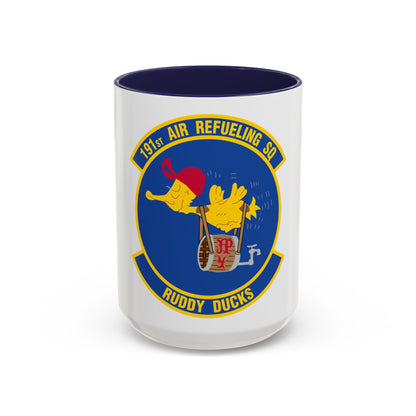 191 Air Refueling Squadron (U.S. Air Force) Accent Coffee Mug