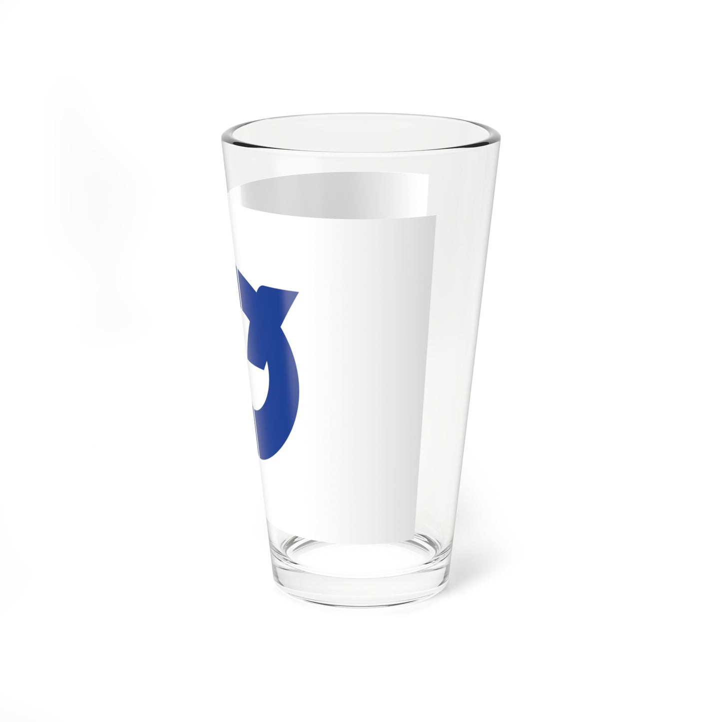 Flag of Shime Fukuoka (Japan) Pint Glass 16oz