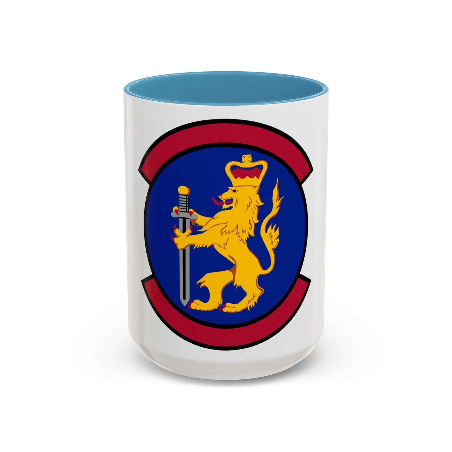 100 Security Forces Squadron USAFE (U.S. Air Force) Accent Coffee Mug