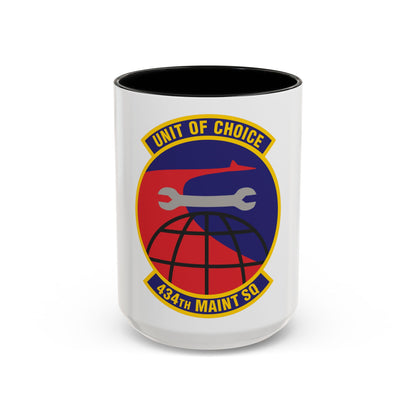 434th Maintenance Squadron (U.S. Air Force) Accent Coffee Mug