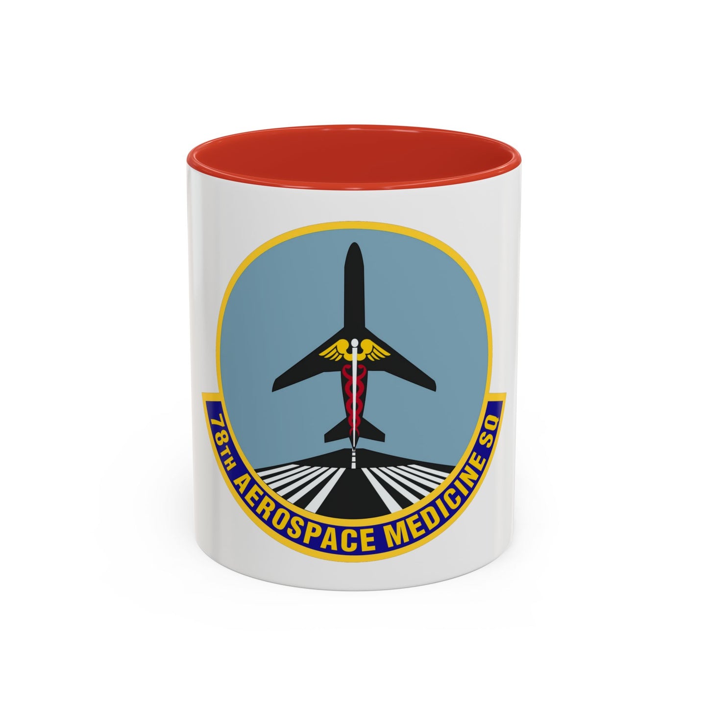 78th Aerospace Medicine Squadron (U.S. Air Force) Accent Coffee Mug