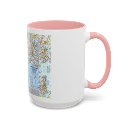 Top Of The World (1965) (Map) Accent Coffee Mug