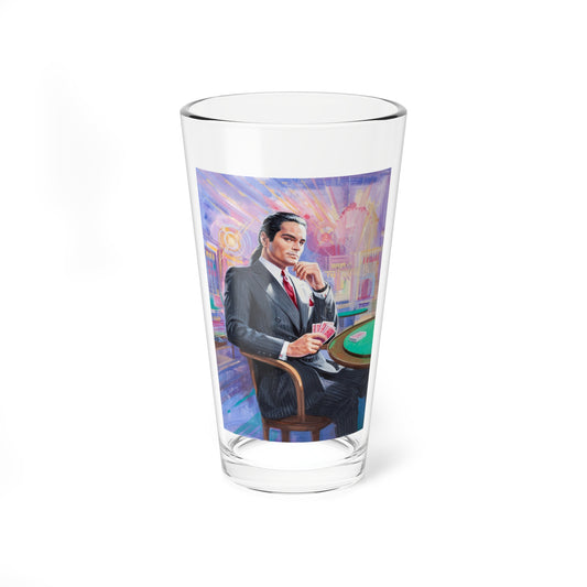 Loveswept 579 'Bad Company' Romance Paperback Book Cover (Bantam, 1992) - Pint Glass 16oz