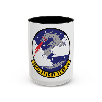 339th Flight Test Squadron (U.S. Air Force) Accent Coffee Mug