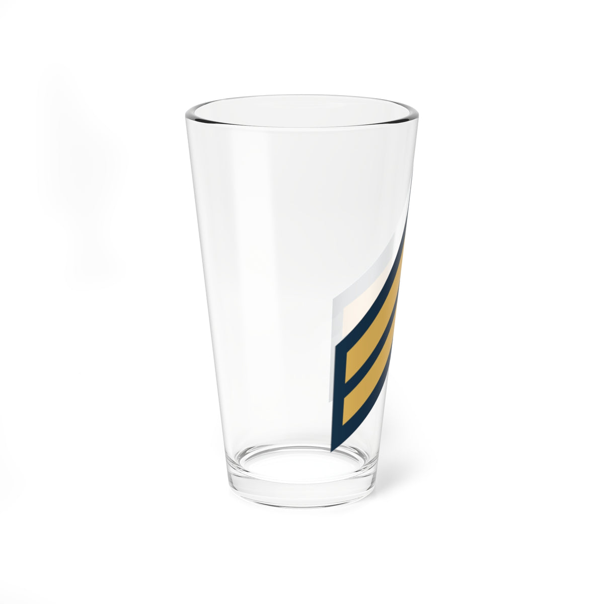 Army USA OR 04a (United States) (Military Rank) Pint Glass 16oz