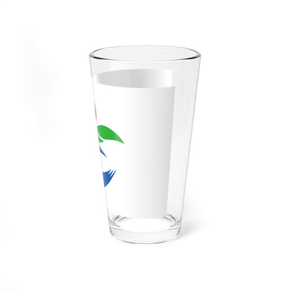Flag of Satsuma Kagoshima (Japan) Pint Glass 16oz