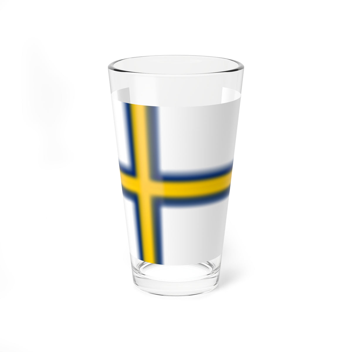 Norrlandsflaggan2 (Sweden) Pint Glass 16oz