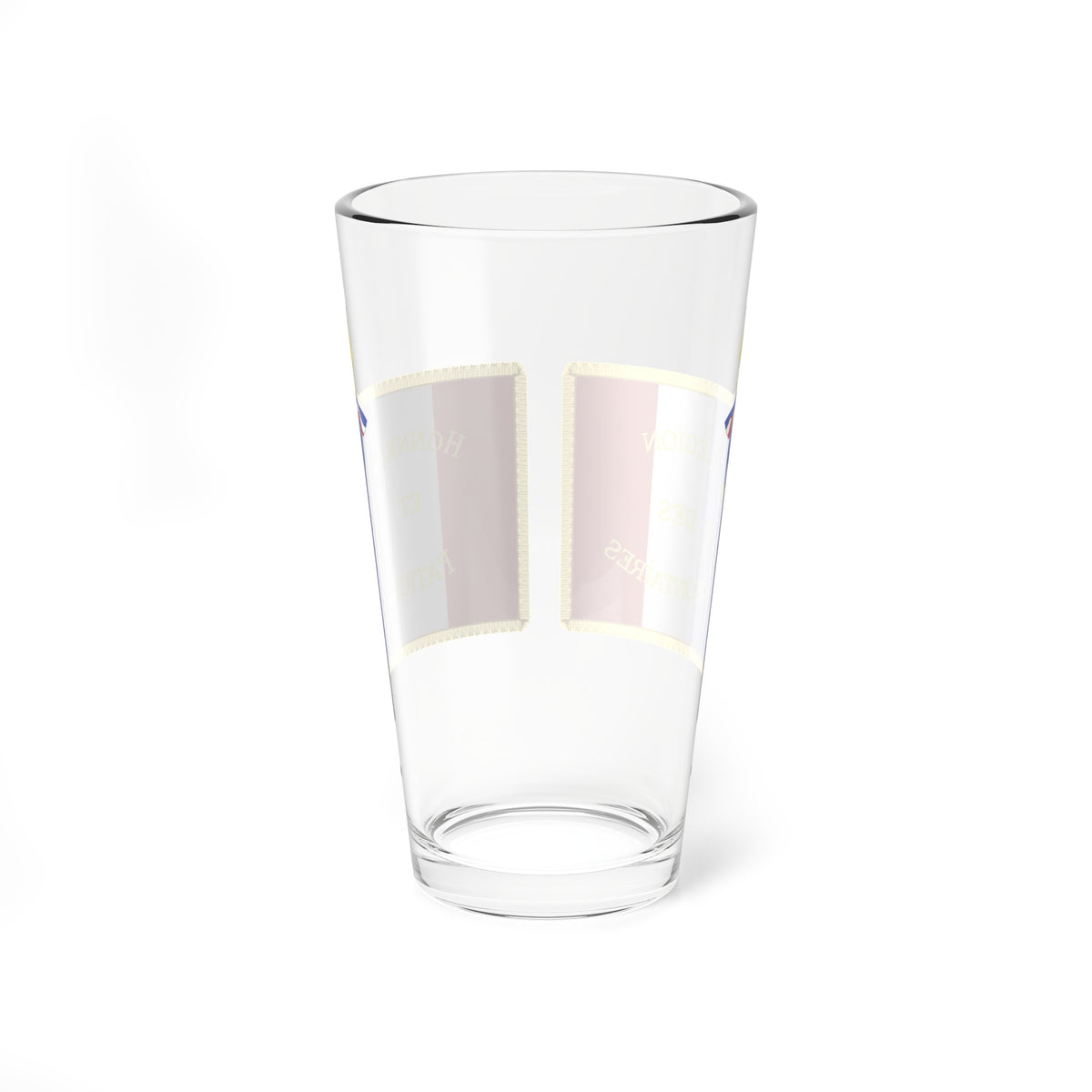 First model regimental Colour for the LFV 1941 (France) Pint Glass 16oz