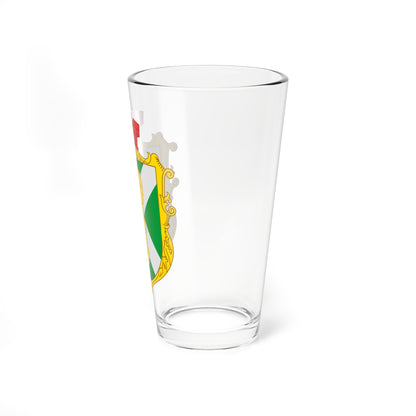 Coat of arms Vuzlove (Ukraine) (Coat of Arms) Pint Glass 16oz